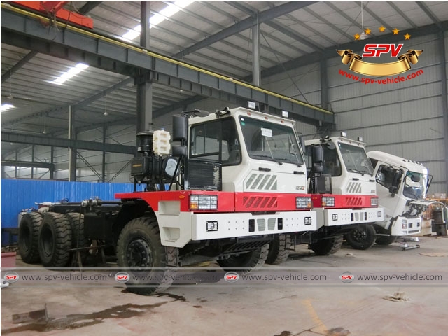 Mine use chassis for grand water tanker (40,000 liters)